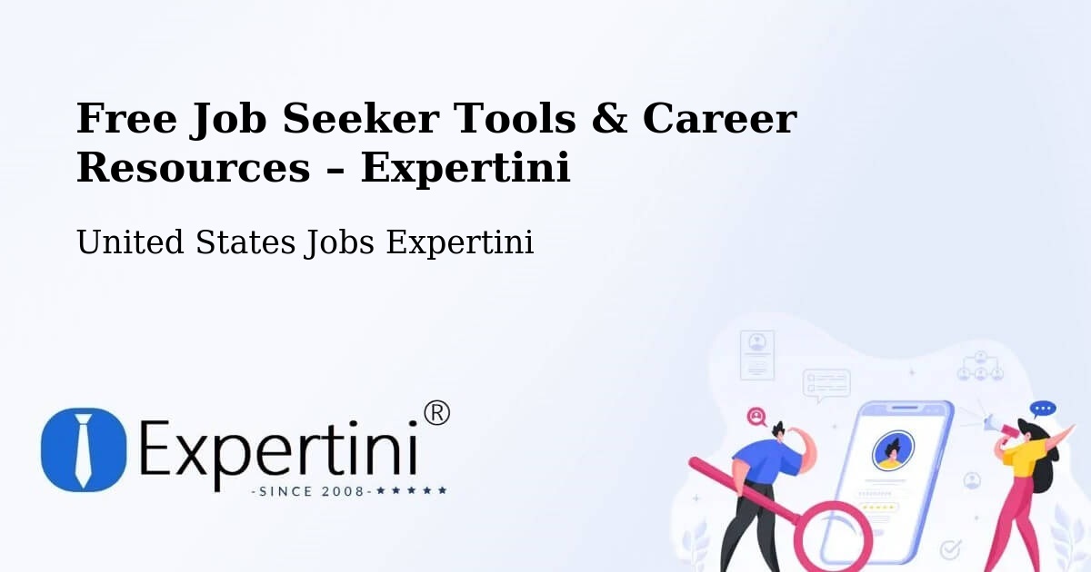 Free Job Seeker Tools & Career Resources – Winfield - Winfield, United States Jobs Expertini